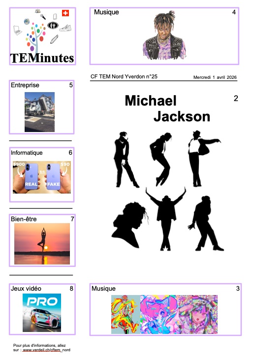 TEMINUTES N°25